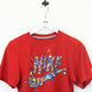 NIKE T-Shirt Red | XS