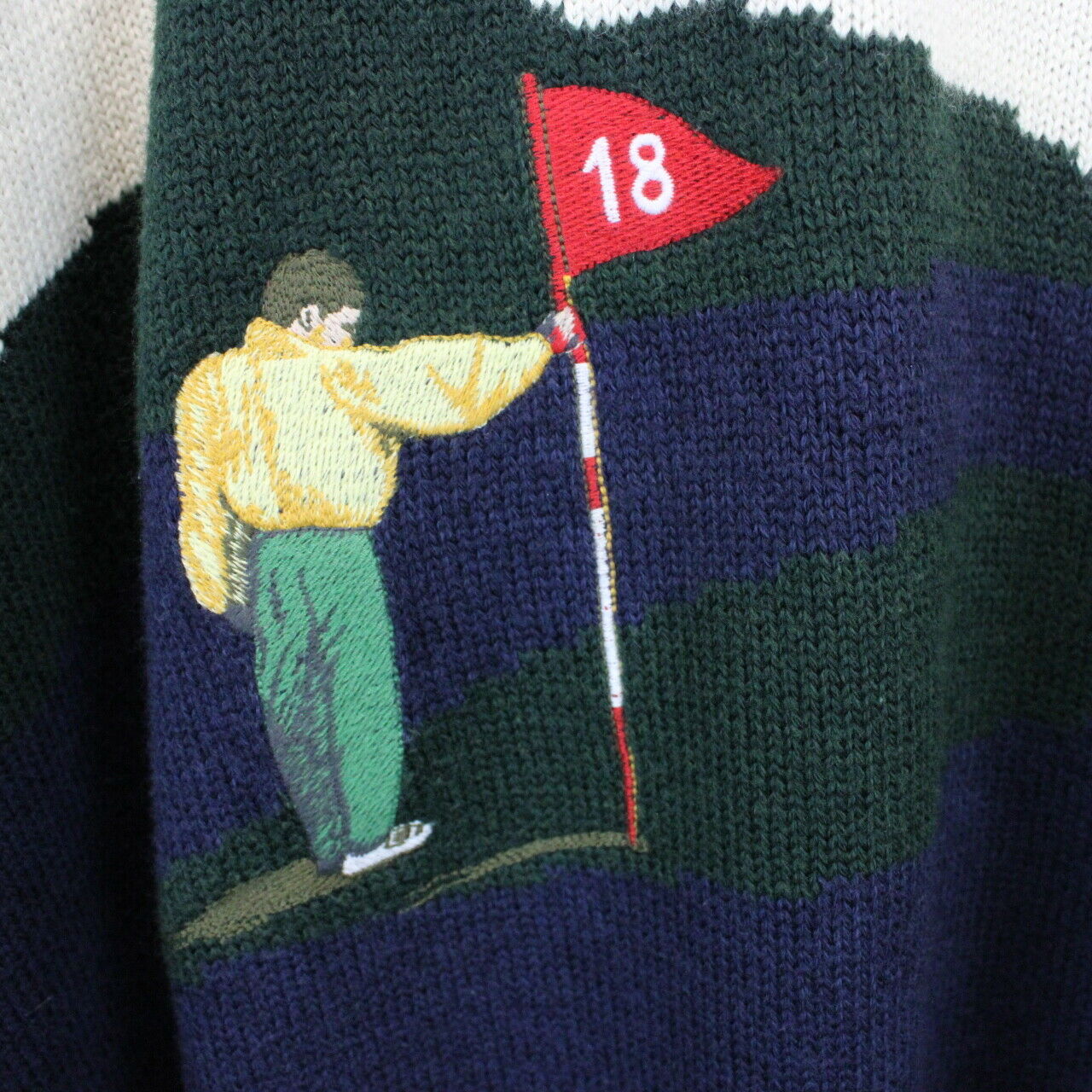 Vintage CHEMISE LACOSTE Knit Sweatshirt | XXL