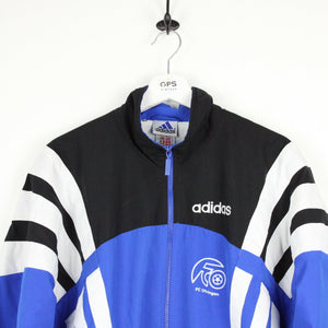 Vintage 90s ADIDAS Track Top Jacket Blue | Medium