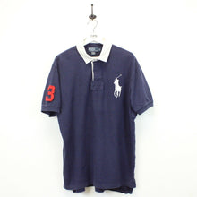 Load image into Gallery viewer, RALPH LAUREN Polo Shirt Navy Blue | Large
