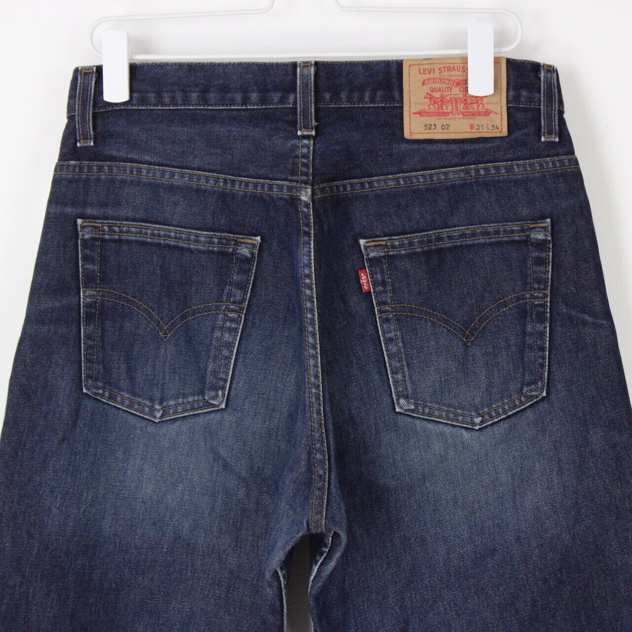 Mens LEVIS 523 Jeans Dark Blue | W31 L34