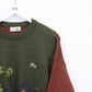 CHEMISE LACOSTE 90s Knit Sweatshirt | Large