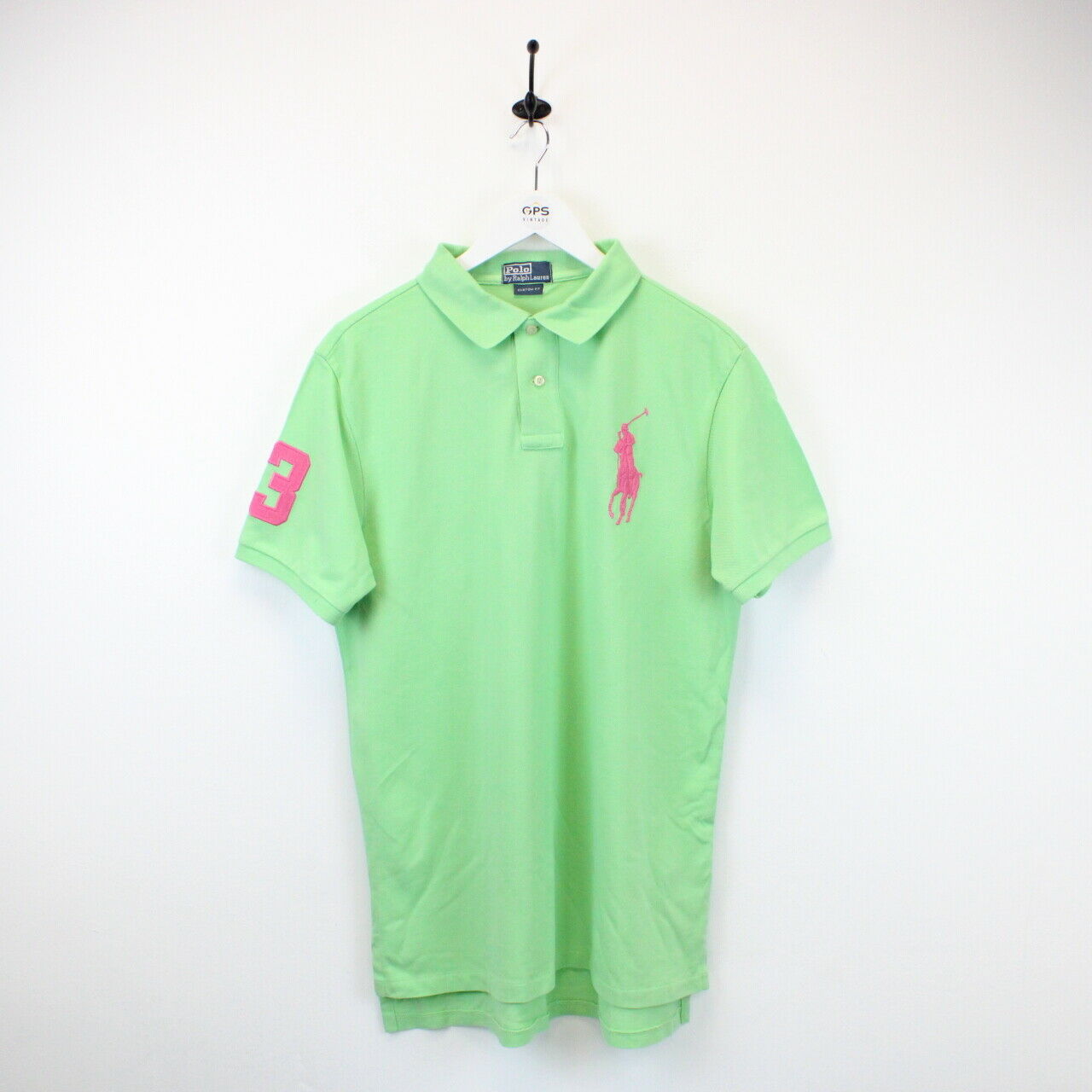 RALPH LAUREN Polo Shirt Green | Large