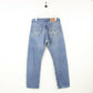 Mens LEVIS 501 Jeans Light Blue | W34 L34