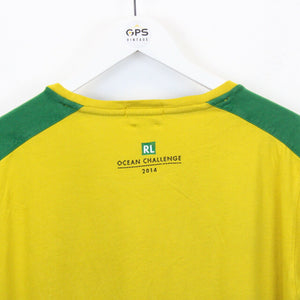 RALPH LAUREN T-Shirt Yellow | Large