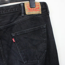 Load image into Gallery viewer, LEVIS 501 Jeans Black Charcoal | W40 L34
