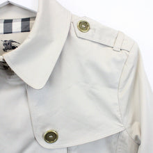 Load image into Gallery viewer, Womens BURBERRY Mac Trench Coat Beige | Small
