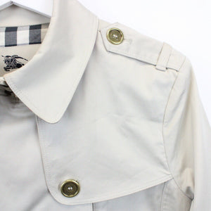 Womens BURBERRY Mac Trench Coat Beige | Small