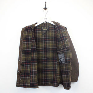 Womens BARBOUR Utility Waxed Jacket Brown | Medium