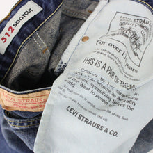 Load image into Gallery viewer, Mens LEVIS 512 Jeans Mid Blue | W34 L32
