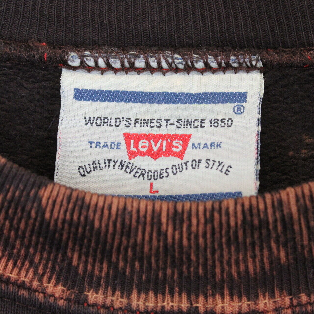 LEVIS 90s Sweatshirt Brown | Large