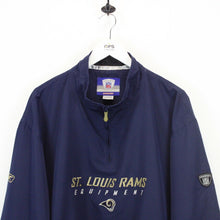 Load image into Gallery viewer, NFL REEBOK St. Louis RAMS 1/4 Zip Jacket | XL

