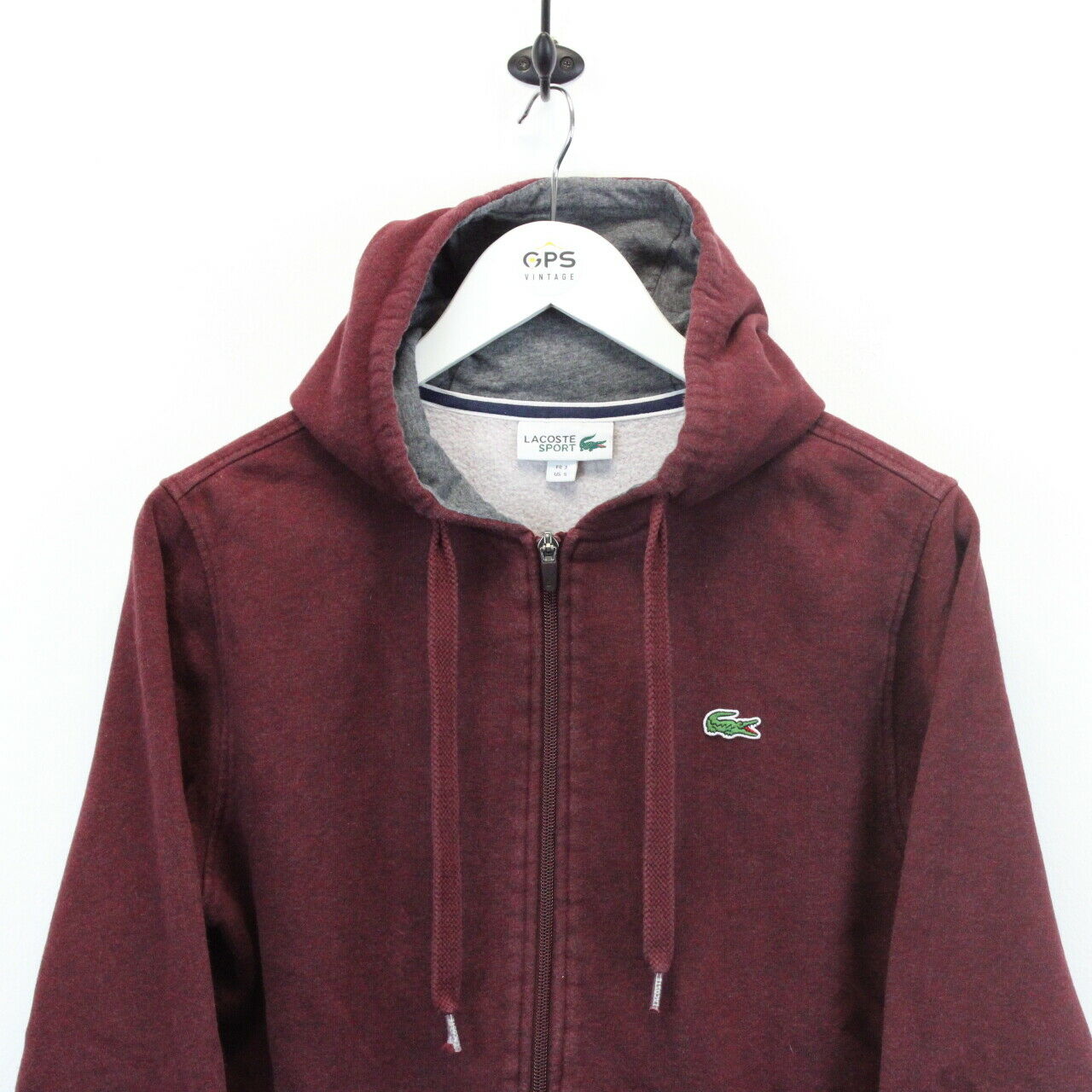 LACOSTE Hoodie Red | Small