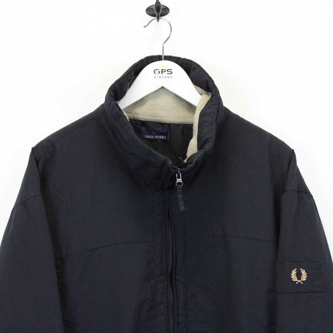 FRED PERRY 90s Jacket Black | XL