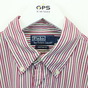 RALPH LAUREN 90s Shirt Red | Medium