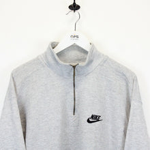 Load image into Gallery viewer, NIKE 90s 1/4 Zip Sweatshirt Grey | Large
