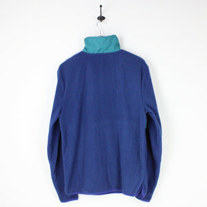 Mens GIO GOI 1/4 Fleece Blue | Medium