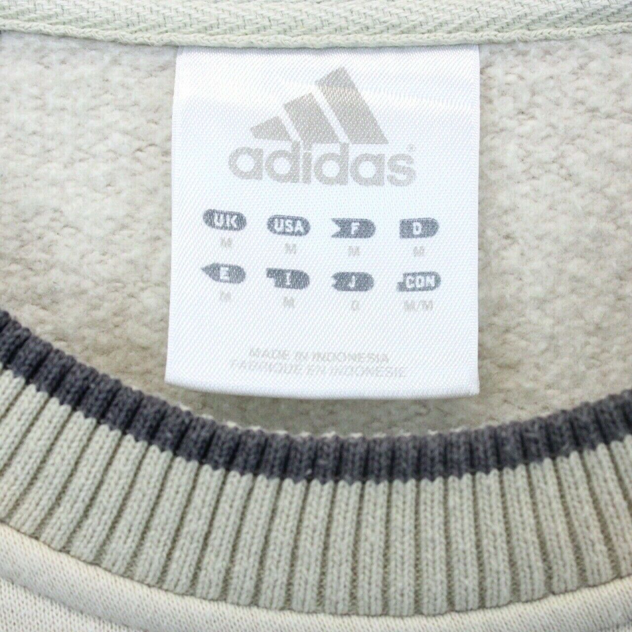 ADIDAS 00s Sweatshirt Beige | Medium