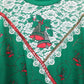 Womens 90s Christmas Sweatshirt Green | XXL