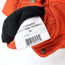 Load image into Gallery viewer, Womens BARBOUR INTERNATIONAL Quilt Jacket Orange | Medium
