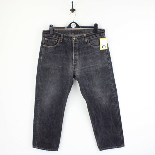 Mens LEVIS 501 Jeans Black | W38 L28