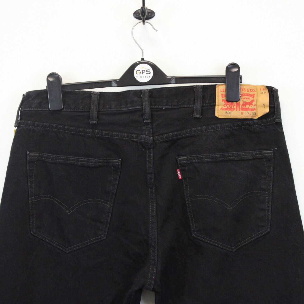 Womens LEVIS 501 Jeans Black | W38 L26