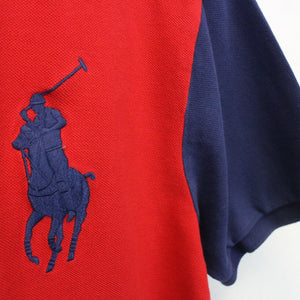 RALPH LAUREN Polo Shirt Red | Large