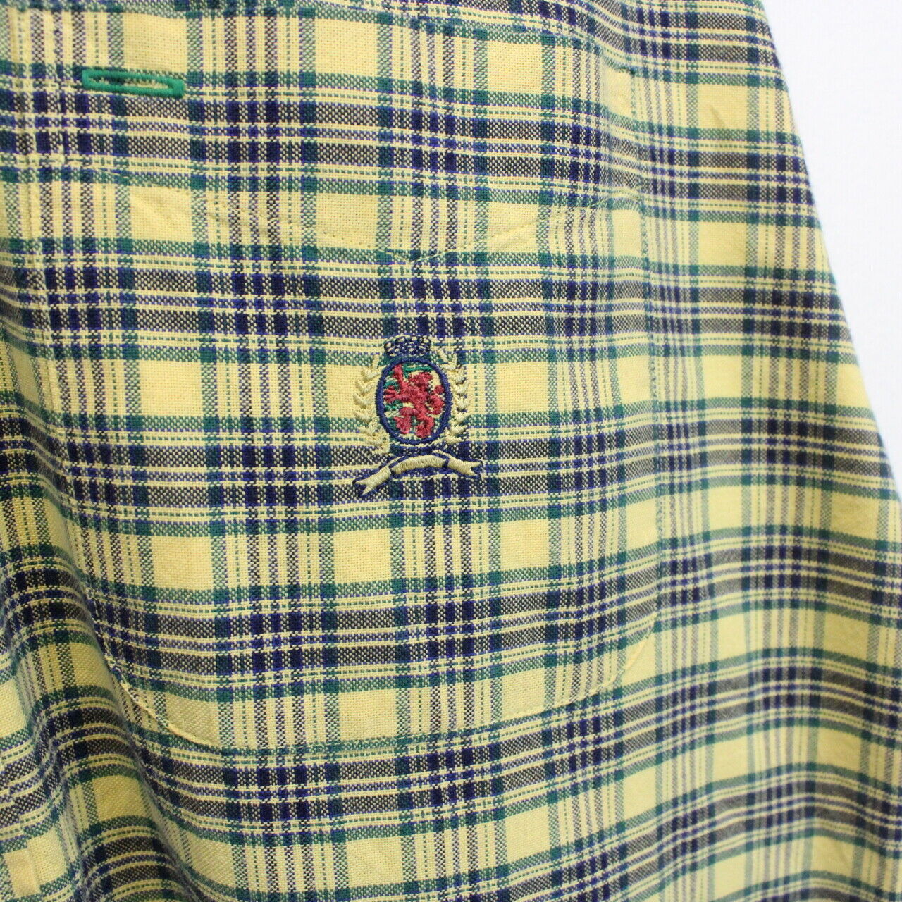 TOMMY HILFIGER 90s Shirt Yellow | Medium