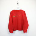 UNITED COLOURS OF BENETTON 90s Sweatshirt Red | Medium