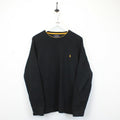 RALPH LAUREN Knit Sweatshirt Black | Medium
