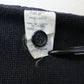 BURBERRYS 90s Mac Coat Navy Blue | Large