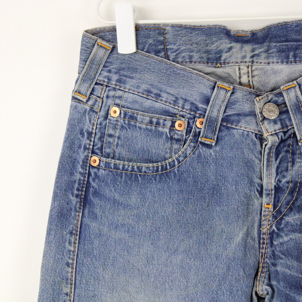 Mens LEVIS 907 Jeans Mid Blue | W29 L32