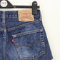 Womens LEVIS 501 Shorts Dark Blue | W28