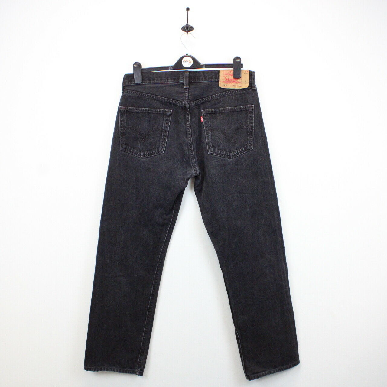 LEVIS 501 Jeans Black Charcoal | W34 L32