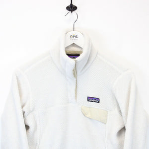 Womens PATAGONIA Fleece White | Small