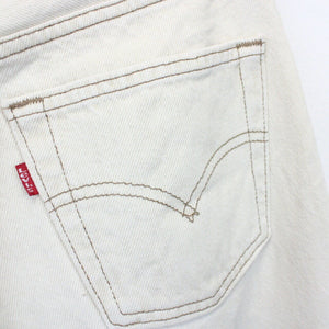 Womens LEVIS 501 Jeans Beige | W30 L28
