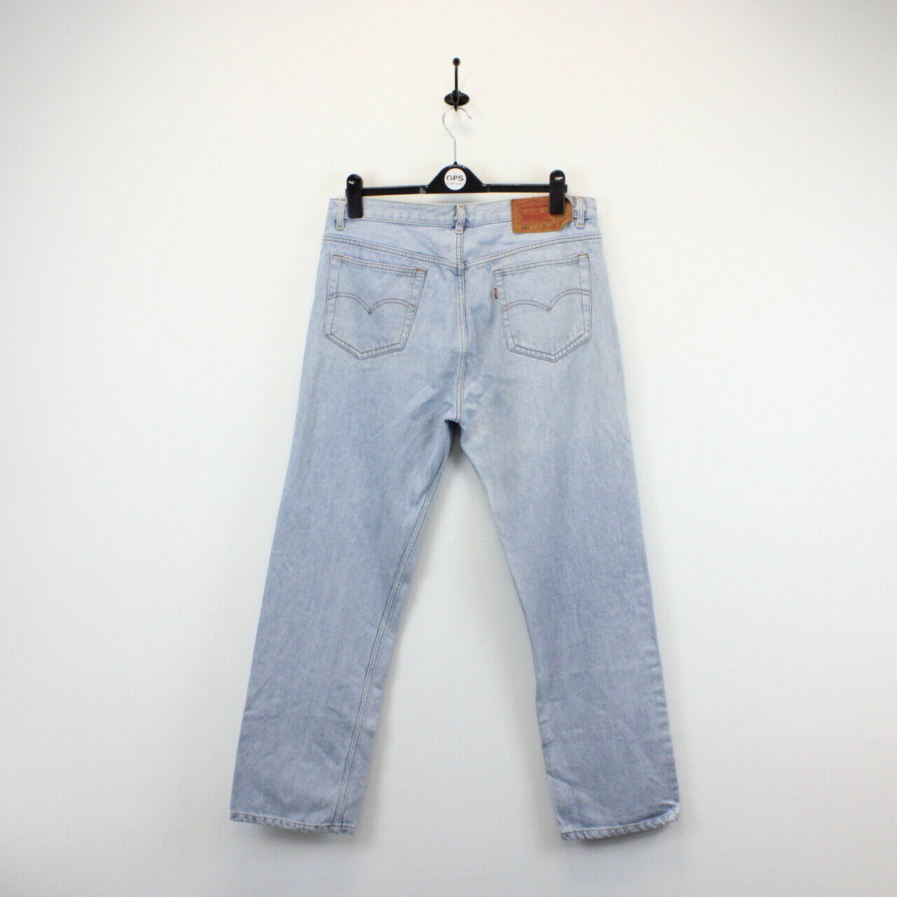 90s LEVIS 501 Jeans Light Blue | W35 L32