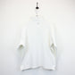 Womens ADIDAS 90s 1/4 Zip Sweatshirt White | Medium