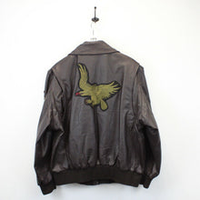 Load image into Gallery viewer, HI BUXTER Leather Aviator Jacket Brown | Large
