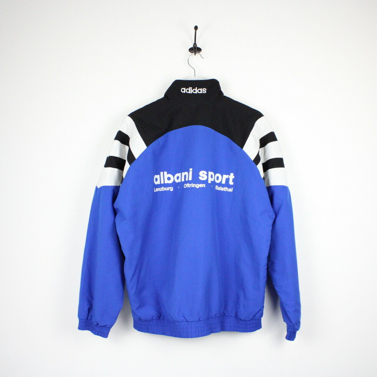 Vintage 90s ADIDAS Track Top Jacket Blue | Medium