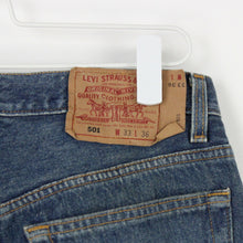 Load image into Gallery viewer, Mens LEVIS 501 Jeans Mid Blue | W31 L34
