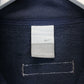 NIKE 00s 1/4 Zip Sweatshirt Navy Blue | Large