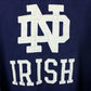NCAA NOTRE DAME Fighting Irish Hoodie Navy Blue | Large