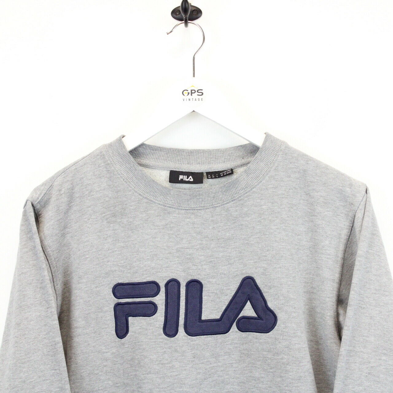 FILA 00s Sweatshirt Grey | Medium