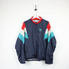Load image into Gallery viewer, Vintage 80s ADIDAS Track Top Jacket Navy Blue | Medium
