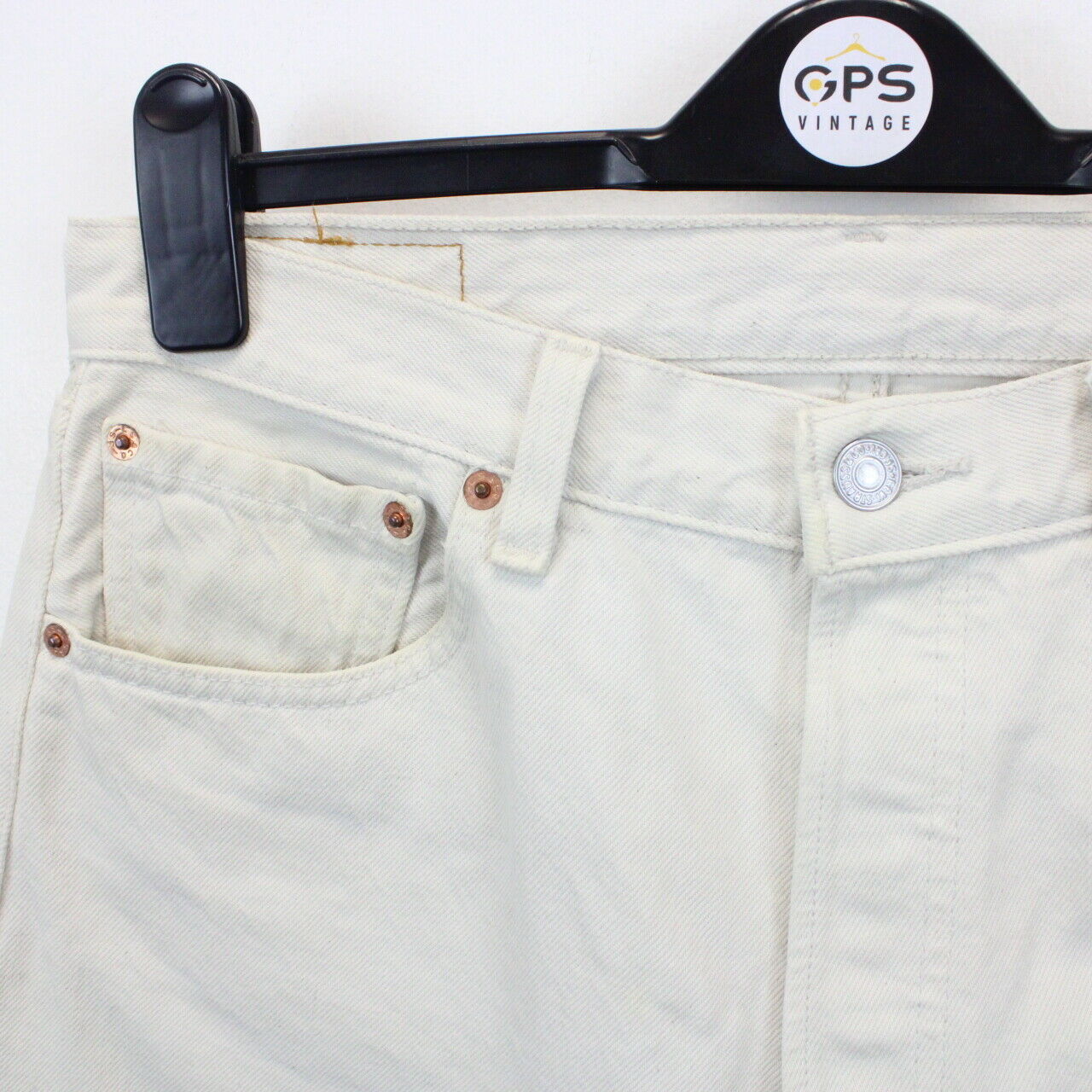 LEVIS 501 Jeans Beige | W33 L34