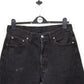 LEVIS 501 Jeans Black Charcoal | W32 L32