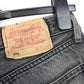Womens LEVIS 501 Shorts Grey Charcoal | W28