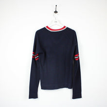 Load image into Gallery viewer, Womens ARMANI Knit Sweatshirt Navy Blue | Medium
