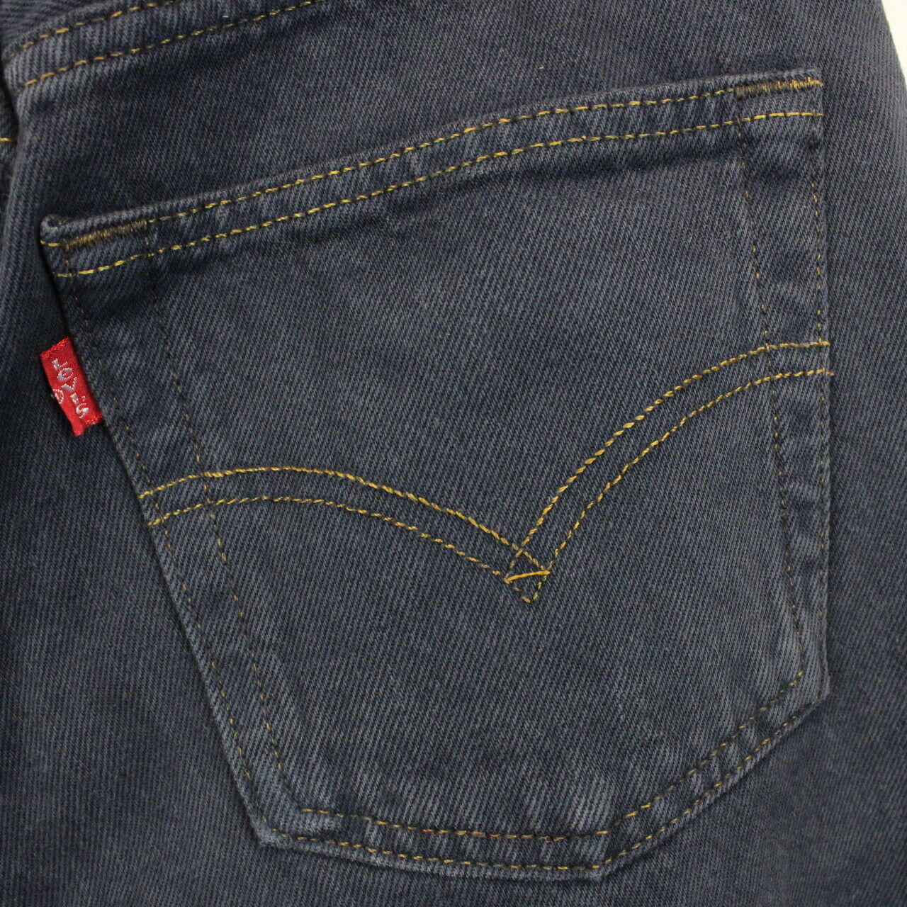 Womens LEVIS 501 Jeans Navy Blue | W26 L32